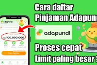 Pinjaman Online AdaPundi Dana Cair Instan dengan Proses Praktis