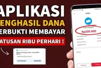 Aplikasi penghasil uang adalah peluang menarik di era digital yang bisa di manfaatkan oleh siapa saja. Dengan memilih aplikasi yang tepat, memahami cara kerjanya